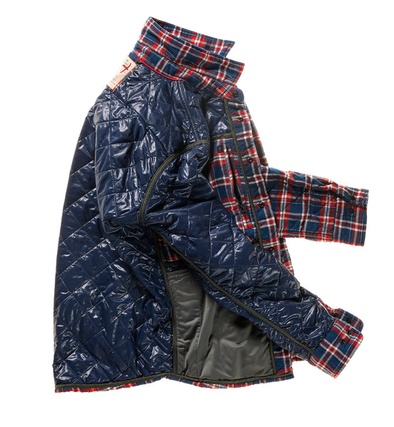 Quilted Flannel Shirtjacket