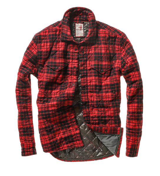 Quilted Flannel Shirtjacket