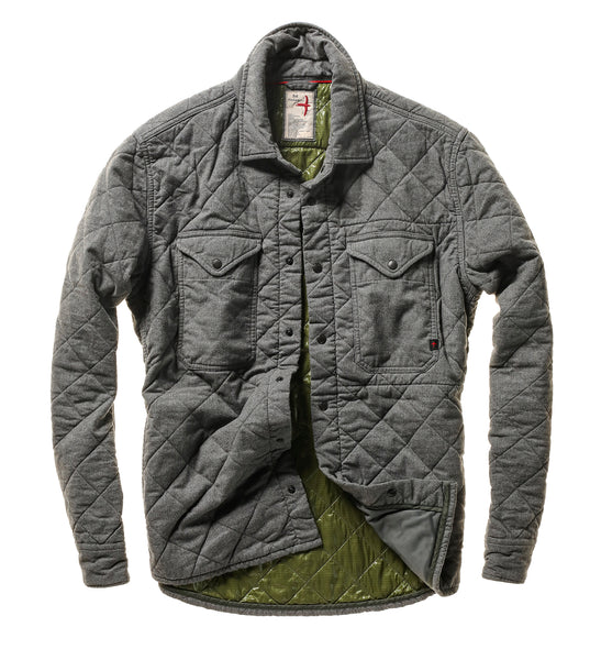 Tick Weave Shirtjacket