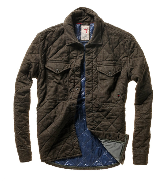 Tick Weave Shirtjacket