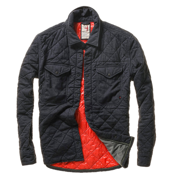 Tick Weave Shirtjacket