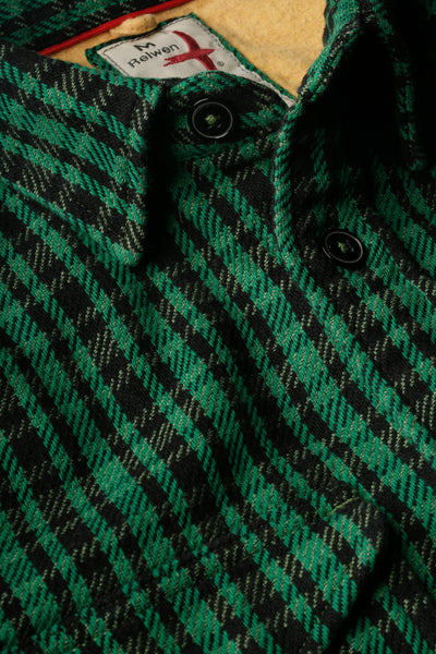 GreenBlackGridPlaid