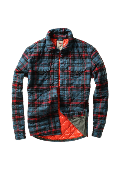 blue black red plaid