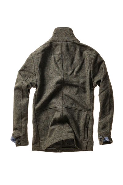 olive blk herringbone