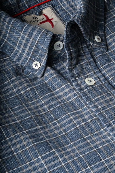 dull navy plaid-rollover-tall
