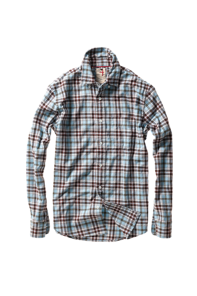 lt blue brown plaid