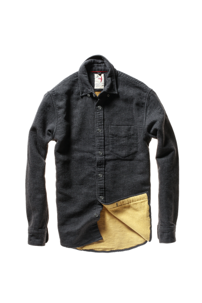 charcoal herringbone