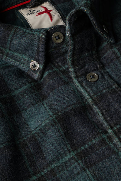 green navy black plaid tall