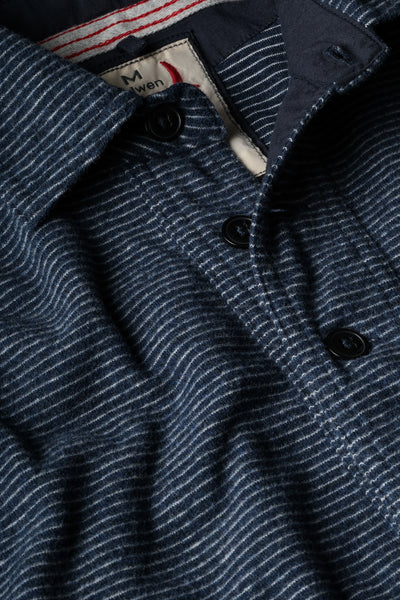 navy wht stripe-rollover-tall