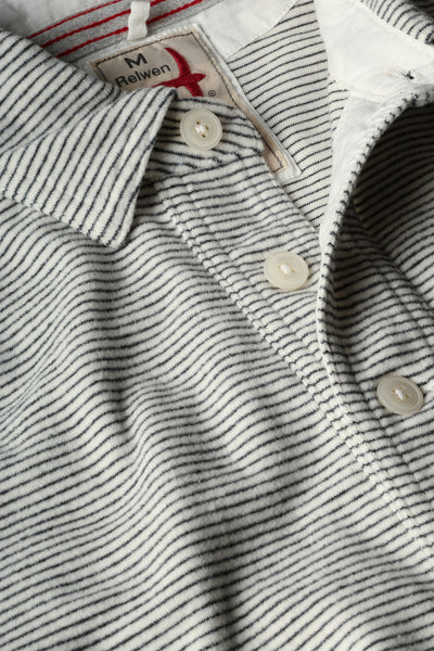 white blk stripe-rollover-tall