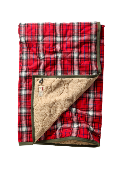 brt red white blk tartan