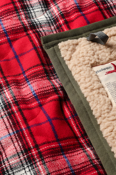 brt red white blk tartan-tall rollover