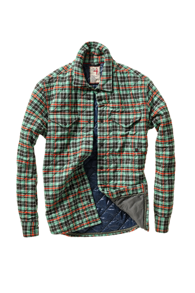 green multi plaid