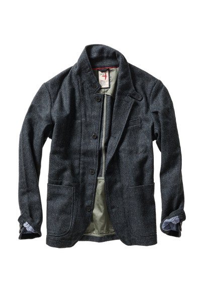 blue/black twill