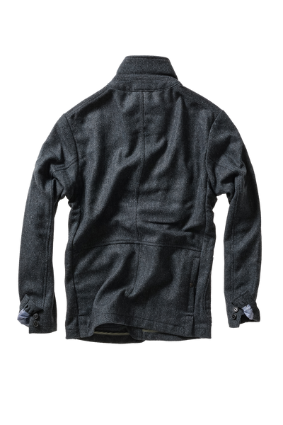 blue/black twill
