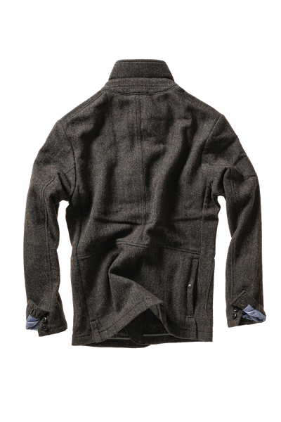 char olive herringbone