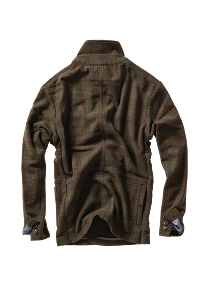 loden/rust district plaid