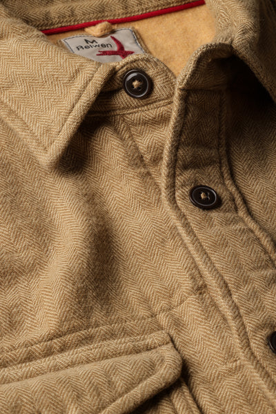 cornmeal herringbone tall rollover