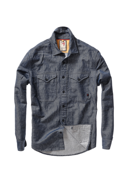 indigo yarn-dye twill