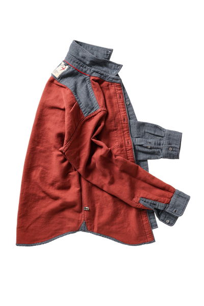 brt navy herringbone rollover