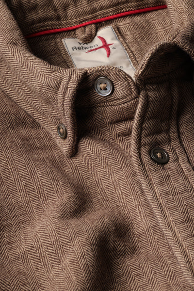 lt brown herringbone tall