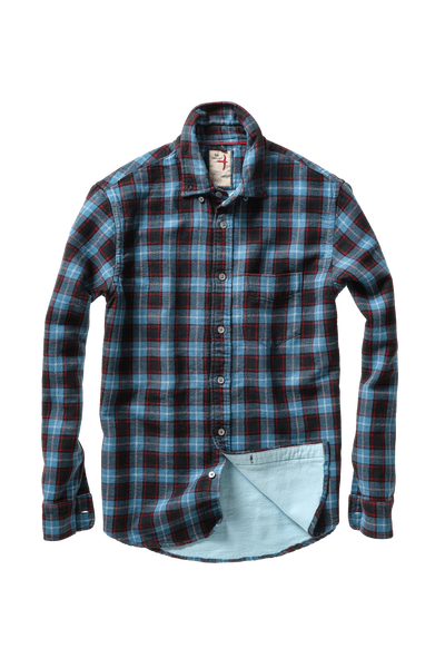 marine/navy plaid