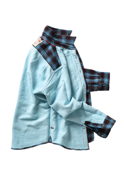 marine/navy plaid