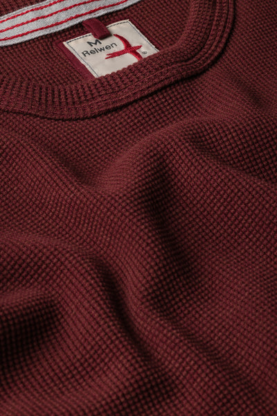 burgundy tall rollover