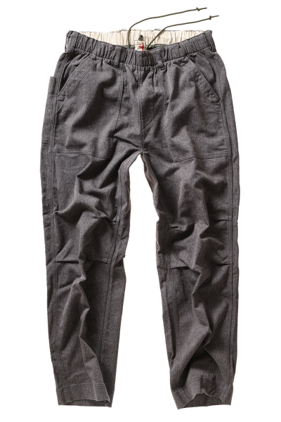 charcoal covert twill