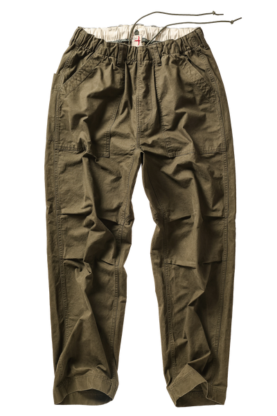 olive drab slub canvas