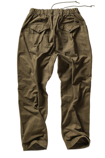 olive drab slub canvas rollover