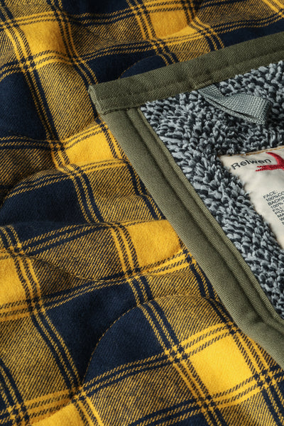 midnight/gold district plaid tall rollover