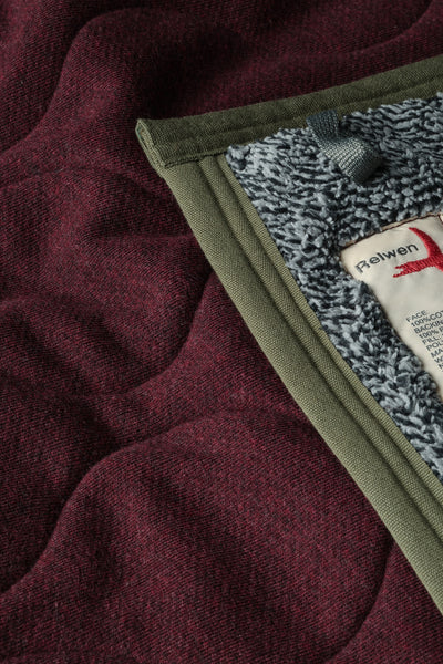 burgundy hthr tall rollover