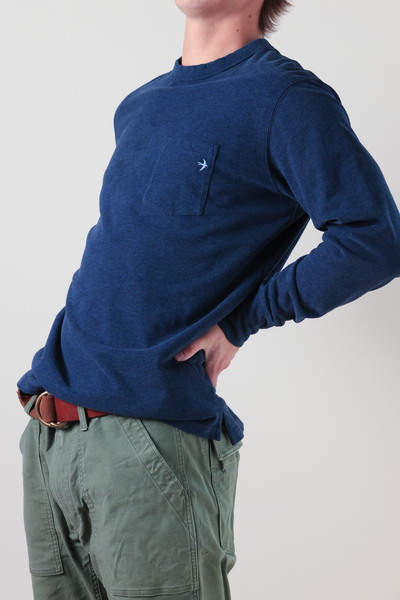 Ringspun L/S Pocket Tee