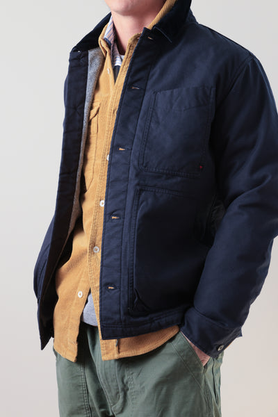Pile-Lined Chore Coat