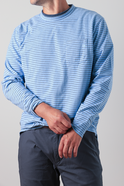 Ringspun L/S Pocket Tee