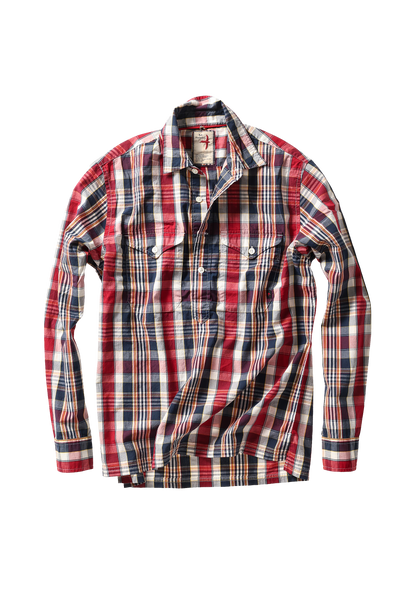 navy burgundy madras