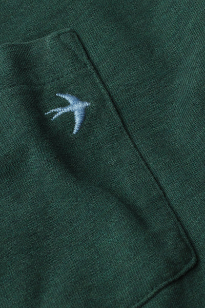 bottle green tall rollover