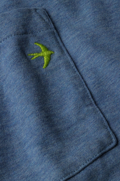 french blue hthr tall rollover