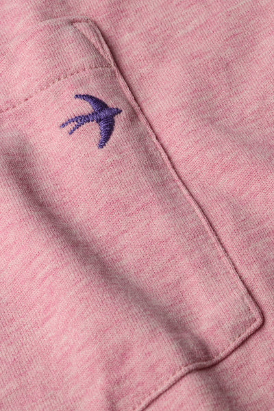 pink hthr tall rollover