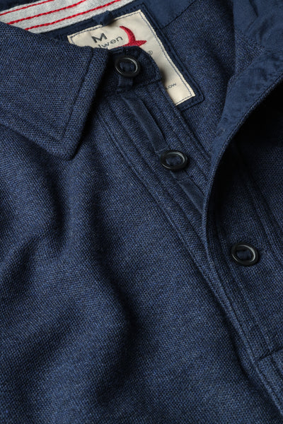 navy hthr tall rollover