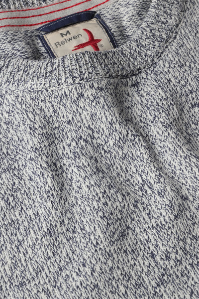 white navy twist-rollover tall