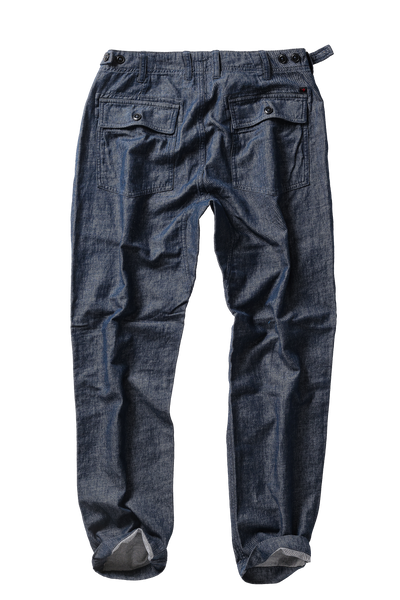 indigo yarn dye rollover