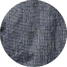 
Navy Striated Houndstooth
